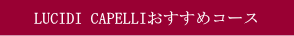 LUCIDICAPELLIおすすめコース